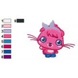 Poppet Moshi Monsters Embroidery Design